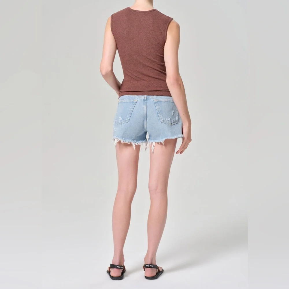 Agolde Parker Vintage Cut Off Short in Swapmeet